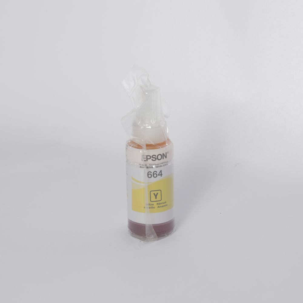 בקבוק דיו צהוב לאפסון מקורי דגם 644