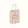 שקית נייר צבע ורוד הפי ברסדיי
